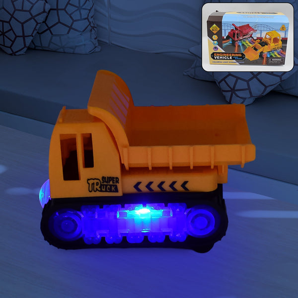 Engineering Vehicle Toys for Kids - Self-Driving Super Dump Truck Toy | Self-Driving Trucks, Engineering truck Electric Vehicle Toys boys birthday gift toys (1 Pc) Your Brand