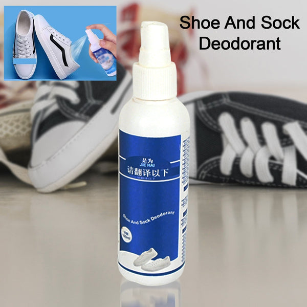 Deodorant Spray for Shoes & Socks, Shoe Deodorizer Spray, Shoe Odor Eliminator Spray, Sneaker & Shoe Deodorant, Freshness for Work Shoes, Safety Shoes, Sports Shoes & More (100 ML) Your Brand