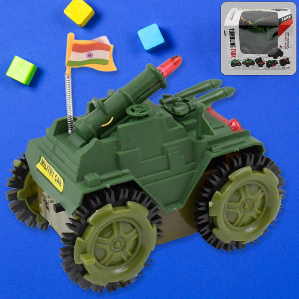 Children's Joy Tumbling Tank Toy Car Your Brand