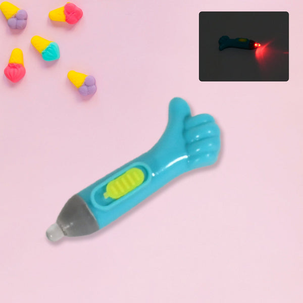 Thumb shaped light, lightning keychain, lightning toy, thumb shape LED light Your Brand