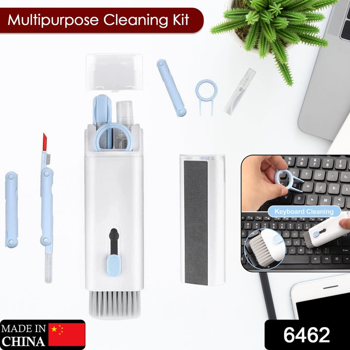 7 in 1 Electronic Cleaner kit, Cleaning Kit for Monitor Keyboard Airpods, Screen Dust Brush Including Soft Sweep, Swipe, Airpod Cleaner Pen, Key Puller and Spray Bottle   02 Your Brand