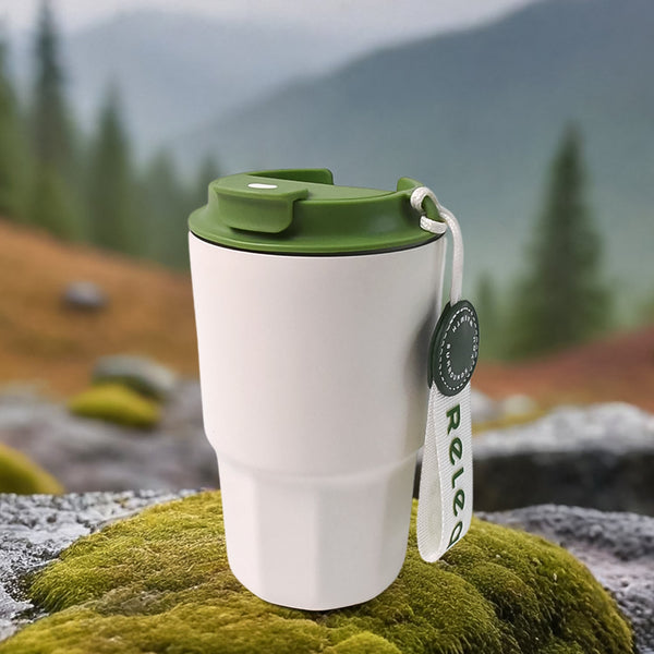 Thermos Cup Stainless Steel Cold Coffee Cup (460Ml Approx) your brand