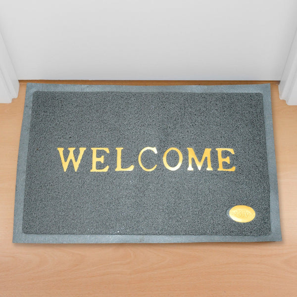 Welcome Door Mat for Home Entrance Outdoor Mat Anti Slip Heavy Duty and Waterproof | Easy to Clean for Entry For Bedroom, Living Room (23x15 Inch) Your Brand