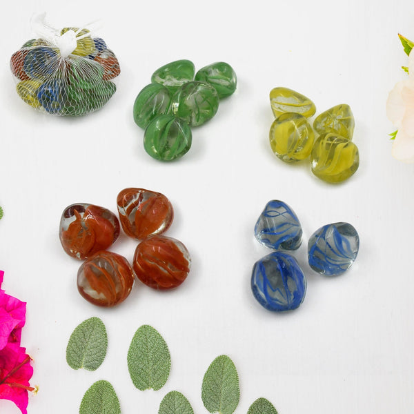 Multi-Color Decorative Stone for Garden / Lawn / Aquarium Fish Tank Gravel / Flower Pots Decoration Pebbles for Fish Bowl & All Purpose Attractive Stone Set Your Brand