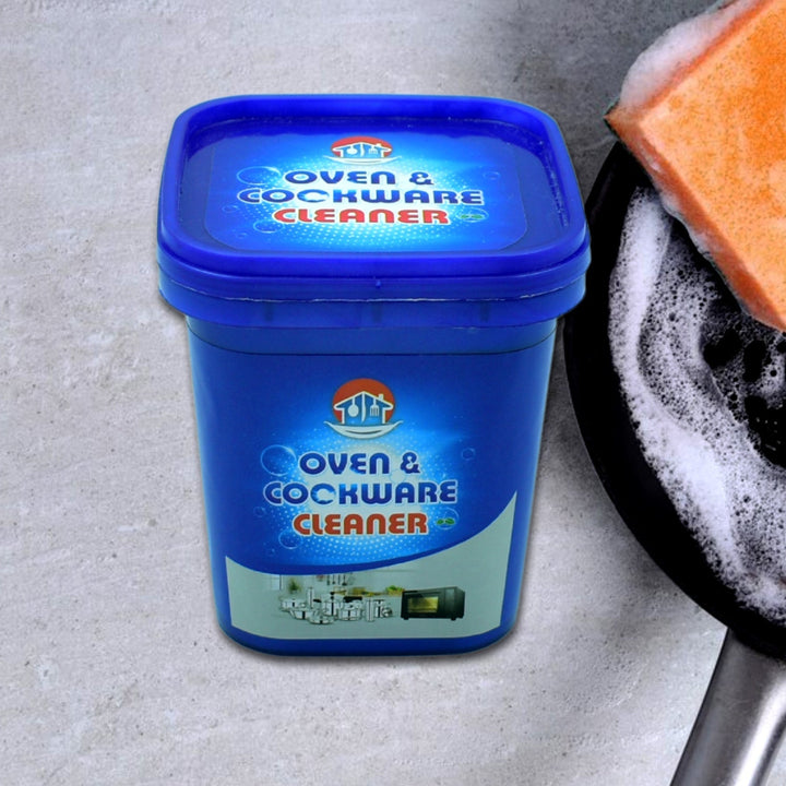 Universal Oven & Cookware Cleaner Powder – Stainless Steel, Pot Stain & Rust Remover Your Brand