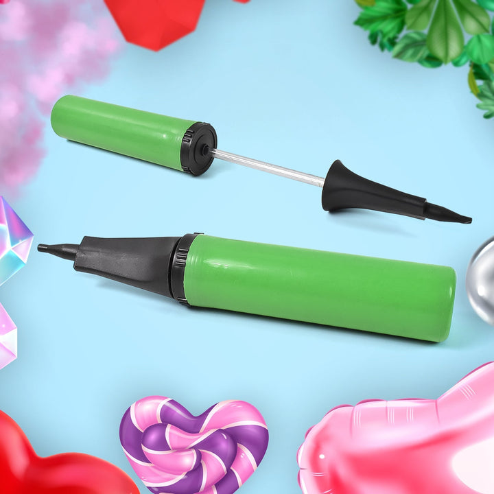 Pump for Balloons, Hand Pump, Air Pump Balloon, Robust Durable Plastic, for Party, Birthday, Wedding, Inflatable Toys Your Brand