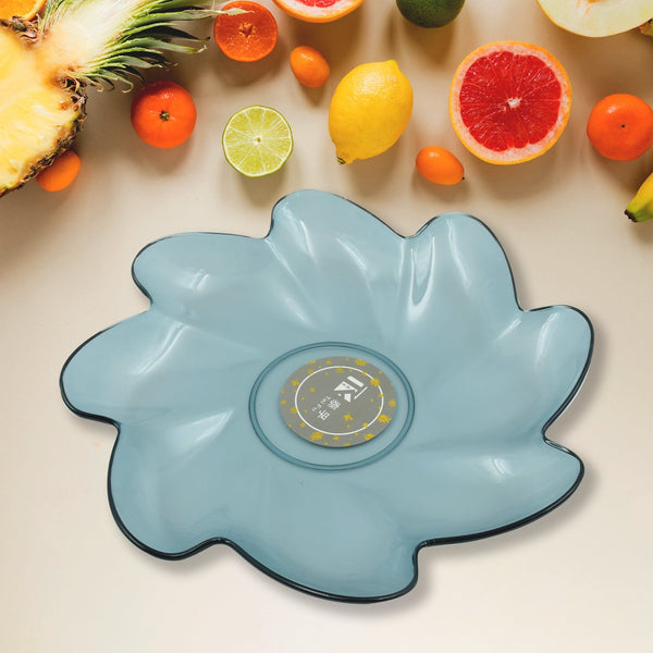 Flower Shape Plastic Dinner / Fruit Plate  / Tray / Snacks / Breakfast Plate friendly Plastic Plate for Kids Party Supplies Birthday Holiday Party Dinnerware Supplies (1 Pc) Your Brand