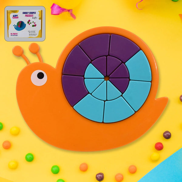 Mini Snail Puzzle – STEM Educational Toy, Puzzle Games for Ages 3-6 (Mix Color) Your Brand
