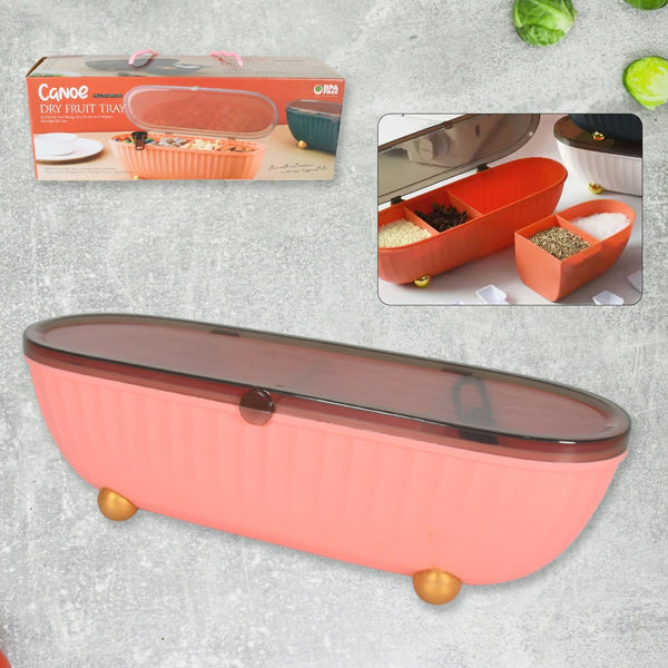 8255 Spice Bottle Spice Jar Durable Spice Seasoning Box, Jar Food Grade Spoon Seasoning Case for Kitchen / Dry fruit Tray (1 Pc) Your Brand