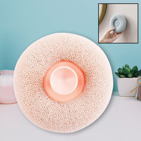 Super Soft Bath Sponge Flower Suction Cup Bath Sponges for Shower Women Men Foam Loofah Sponge Exfoliating Bath Sponge Body Washer Reusable loofah Massage Bath (1 pc) - TezCart