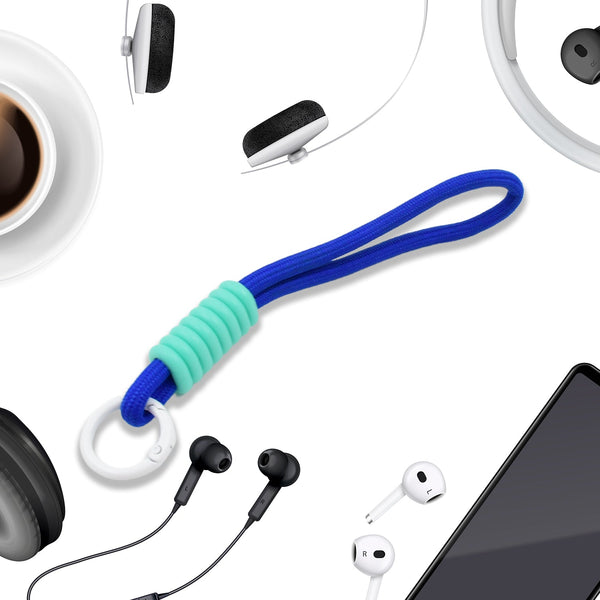 Multipurpose Adjustable Hand Wrist Strap Lanyard Cellphone, Phone Strap (1 Pc / 6 Inch / Multicolor) - TezCart