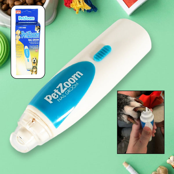 Electric Pet Nail Paw Trimmer, Clipper For Dogs And Cats, Nail Grinding Trimmer Cordless For Dogs & Cats (1 pc / Battery Not Included) Your Brand