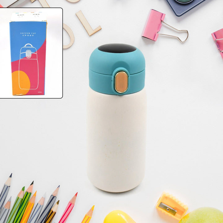 Smart Vacuum Insulated Water Bottle with LED Temperature Display (420 ML / Mix Design & Color) Your Brand