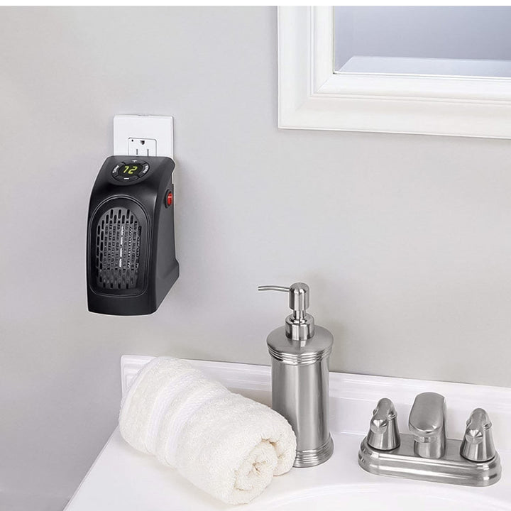 Electric Mini Handy Heater Plug-In Wall (400w) Your Brand