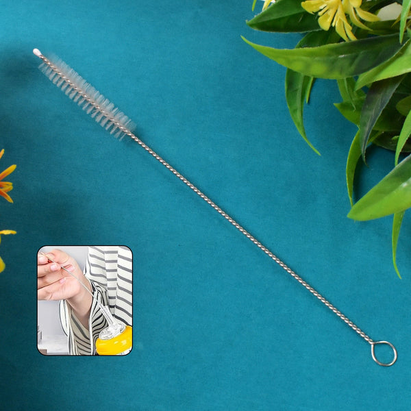 Stainless Steel Straw Cleaning Brush Drinking Pipe (20 Cm / 1 Pc) your brand