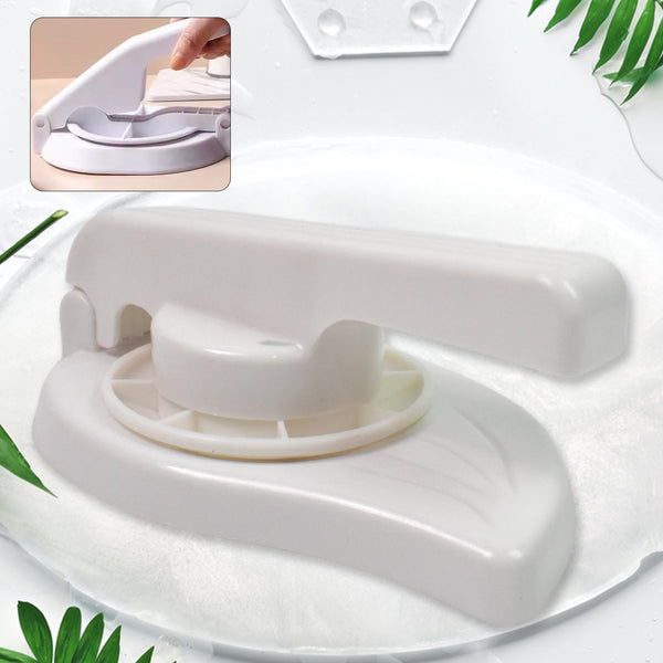 Plastic Puri Press Maker (1 Pc): Easy Chapati Roti Press (Kitchen) Your Brand