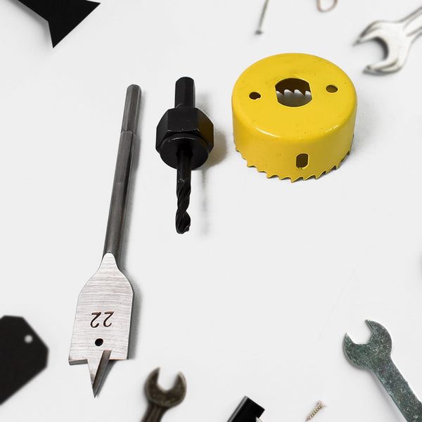 Door Lock Installation (22mmx150mm) Hole Saw Kit (1 Set) Your Brand