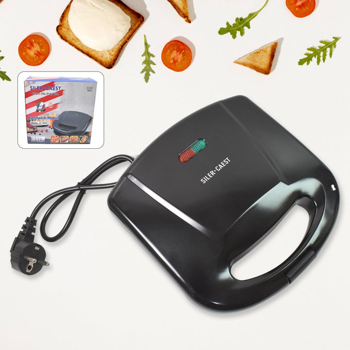 Waffle Maker, Makes 2 Square Shape Waffles| Non-Stick Plates| Easy to Use with Indicator Lights Your Brand