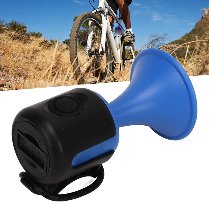 Bicycle Air Horn Loud - 120dB 1 Sound Mode Electronic Bicycle Bell,Super Electric Horn with Long Standby Button Battery Operated/IPX4 Waterproof Loud Bell for Adults Your Brand