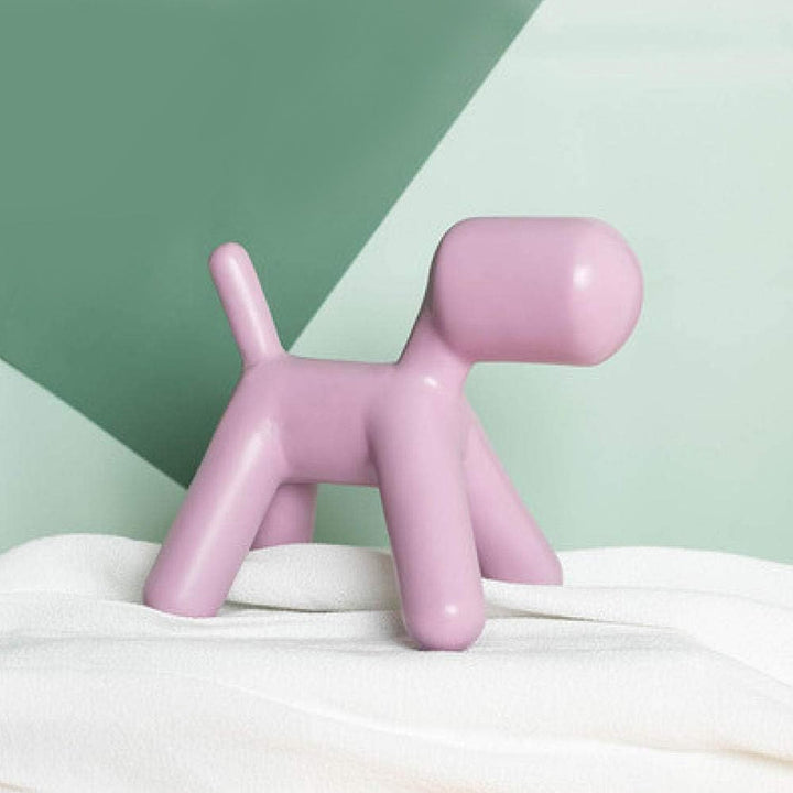 Plastic Cute Animal Puppy Chair,Creative Dog Low Footstool,Cartoon Foot Rest Stool for Bedroom Living Room Entrance Gift (1 Pc) Your Brand