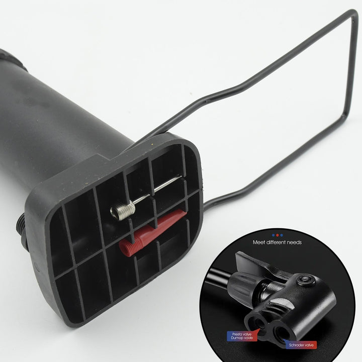 Portable Mini Foot Pump for Bicycle, Bike, and Car Your Brand