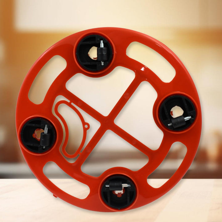 Multipurpose Use, Gas Cylinder Trolley Movable Stand with Wheels, Gas Cylinder Stand, Flower Pot Stand (1 Pc) Your Brand