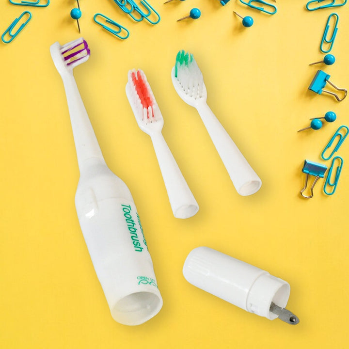 ELECTRIC TOOTHBRUSH FOR ADULTS AND TEENS, ELECTRIC TOOTHBRUSH BATTERY OPERATED DEEP CLEANSING TOOTHBRUSH (Battery Not included) - TezCart