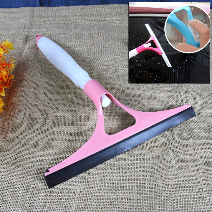 All-in-One Cleaning Brush: Spray, Wash, & Wipe (Windows, Glass, Car) (1 Pc) Your Brand