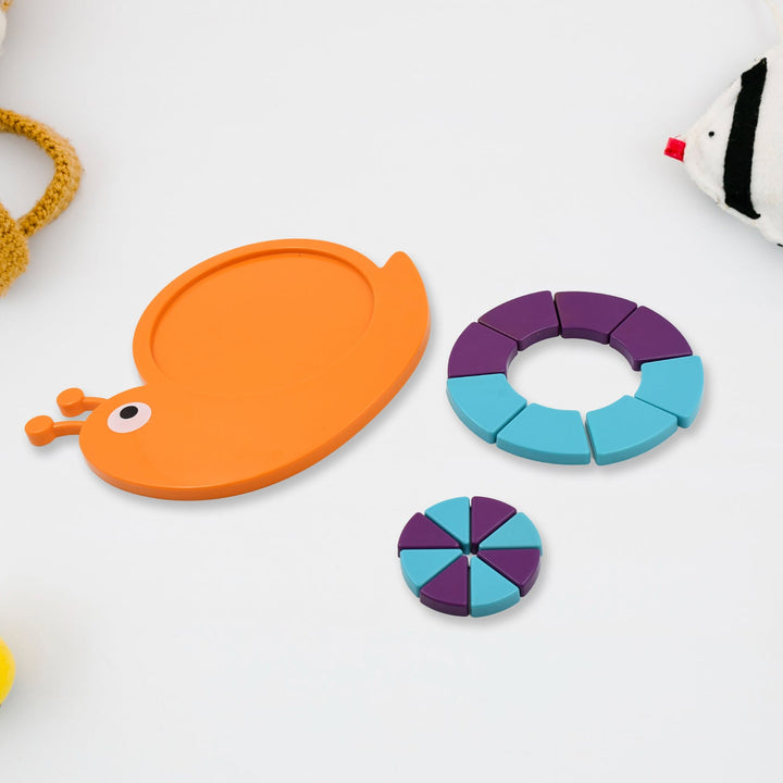 Mini Snail Puzzle – STEM Educational Toy, Puzzle Games for Ages 3-6 (Mix Color) Your Brand