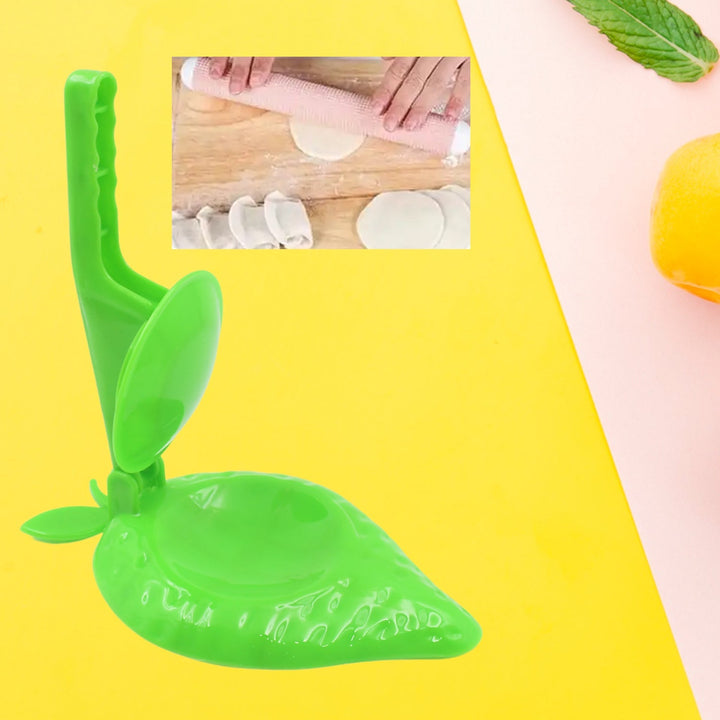 Plastic Kitchen Press: Strawberry Design, Manual, Easy to Use (1 Pc) - TezCart