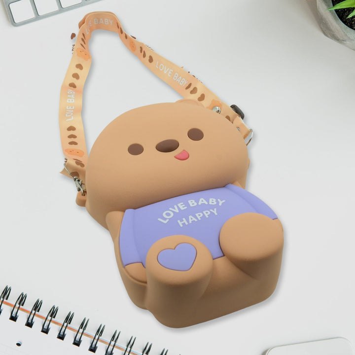 Cute Cartoon Girls' Backpack, Shoulder Bag / Purse, Portable, Mini Silicone Handbag Girls, Children's Bag / Purse For Girls Women, Gift Girls Bag Accessories (1 Pc) Your Brand