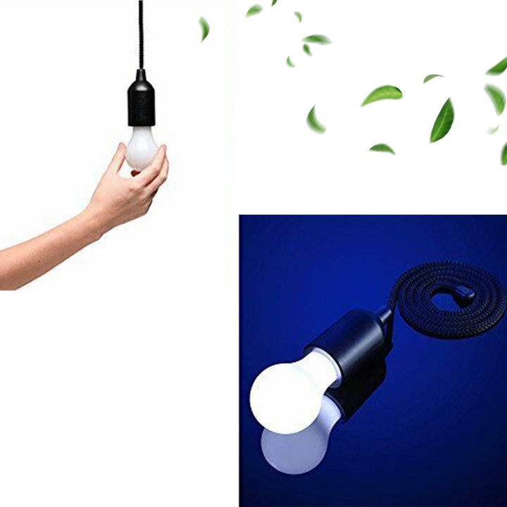 1pcs LED Bulbs Pull Cord Light LED Pull Cord Light Hanging LED Bulb Pull Wire Drawstring Light Bulb Black LED Pendant Lights Your Brand
