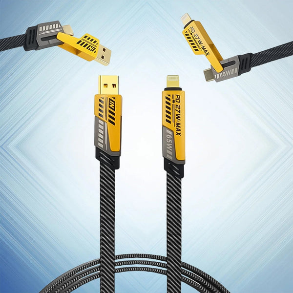 4 in 1 Fast Charging Cable (1 Pc / Loose) - TezCart