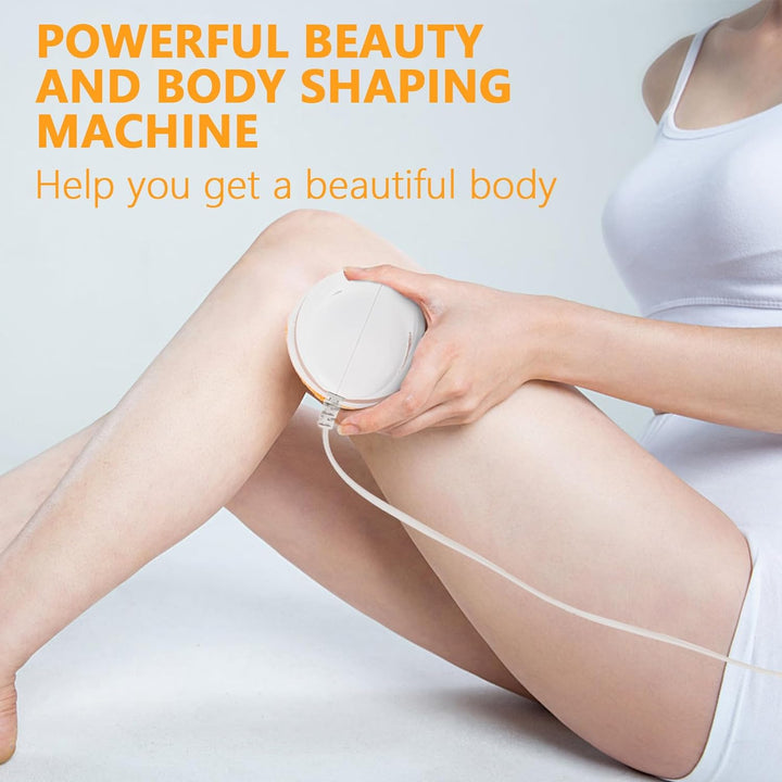 Body Massager Shaping Machine | Body Sculpting Massager with 3 Washable Pads |Adjustable Speeds | Electric Handheld Massager for Belly, Waist, Legs, Arms, Butt (1 Pc) Your Brand