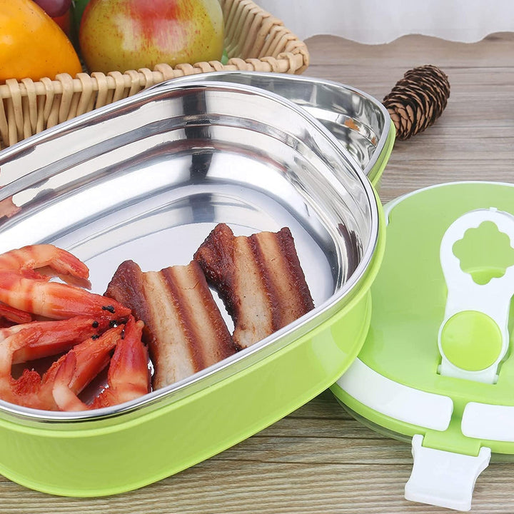 Lunch Box 900/1800ml Stainless Steel Kitchen Insulated Thermal Lunch Box Bento Office Picnic Food Container Leakproof Thermos Lunchbox Your Brand
