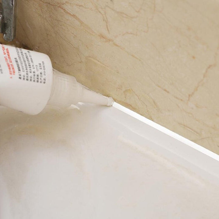 Waterproof Tile Gap / Crack / Grout Filler Water-Resistant Silicone Sealant for DIY Home Sink Gaps / Tiles Gaps / Grouts Repair Filler Tube For Home, Office, Bathroom, Toilets(180 Ml) Your Brand