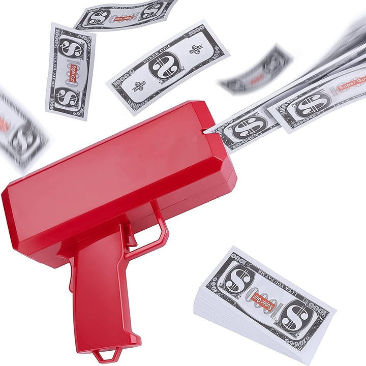 Money Gun Shooter Cash Spray for Party,Wedding, Birthday Your Brand
