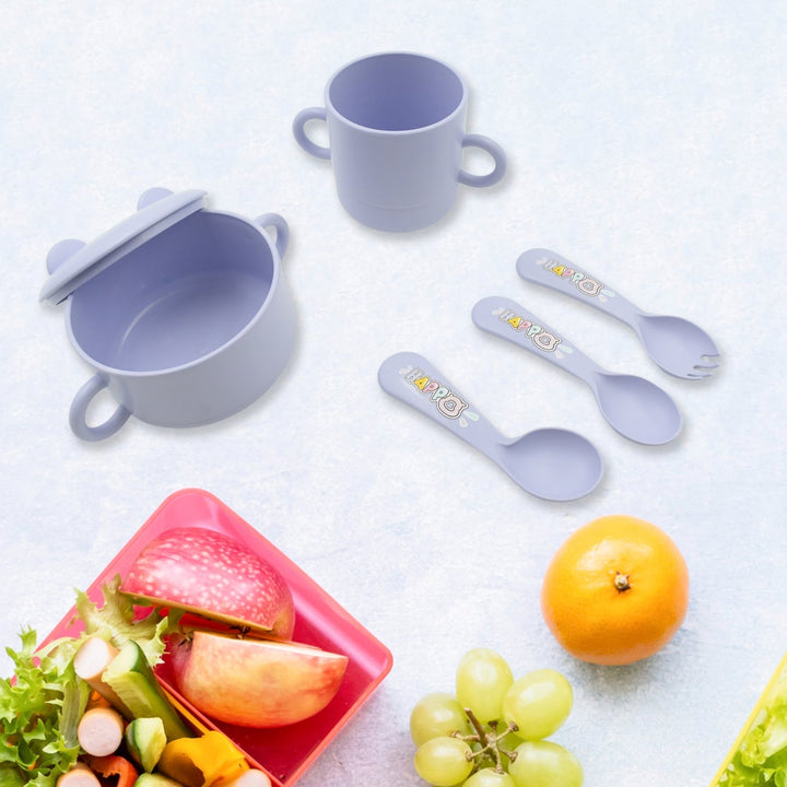 Baby Feeding Set For Kids And Toddlers (7 pcs set) Your Brand