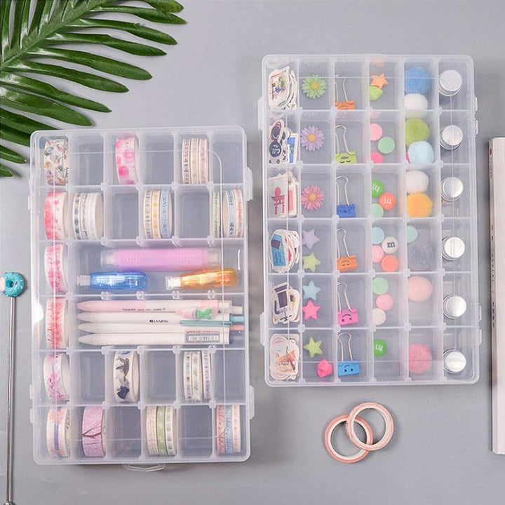 Adjustable compartment box
