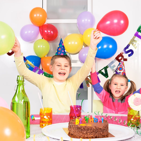 Multicolor Balloons Kinds of Latex Balloons for Birthday / Anniversary / Valentine's / Wedding / Engagement Party Decoration Birthday Decoration Items for Kids Multicolor (24 Pcs Set) Your Brand