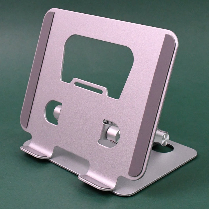 Tablet Stand Metal Alloy Adjustable Bracket, Suitable For tablet Computers for Desk Ergonomic Foldable Metal Tablet Holder/Tablets/Mobile Phones Your Brand