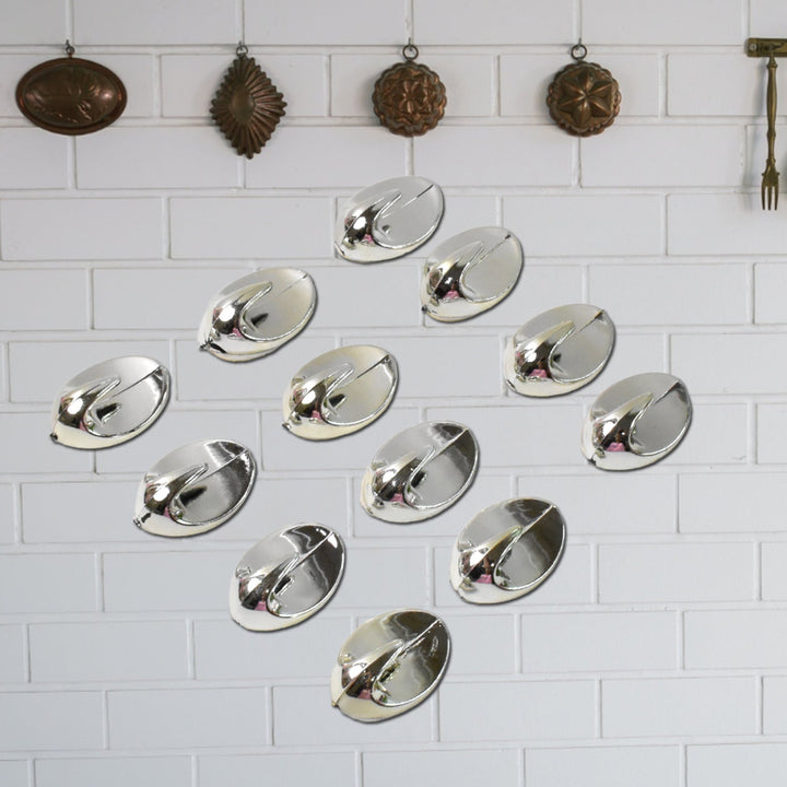 Plastic Multipurpose Wall hanging hook (12 Pcs Set / Mix Design) your brand