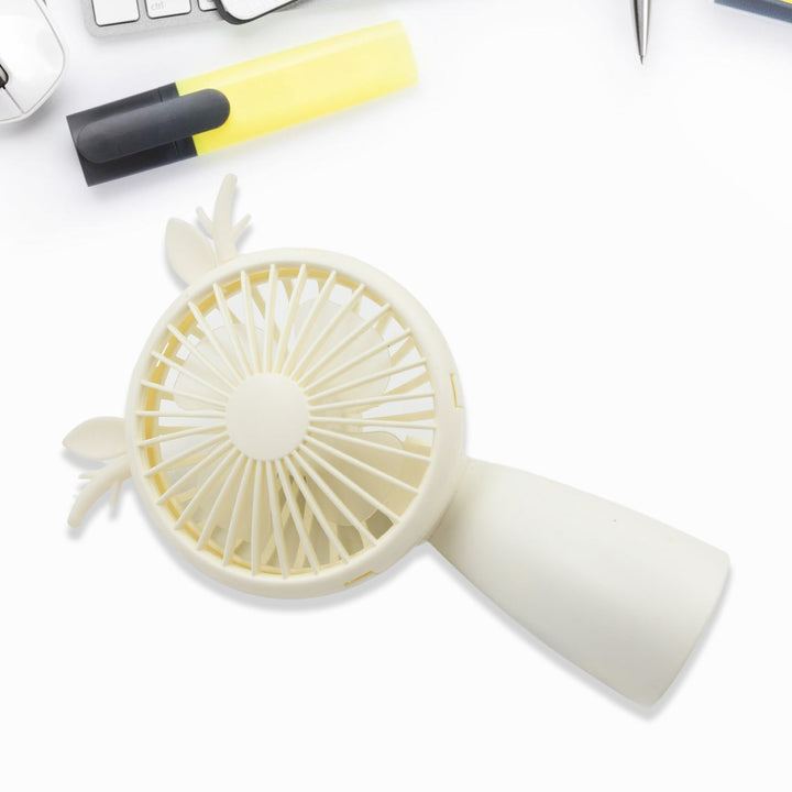 Mini USB Handheld Fan, Portable Rechargeable Mini Fan for Home, Office, Travel and Outdoor Use (1 Pc) Your Brand