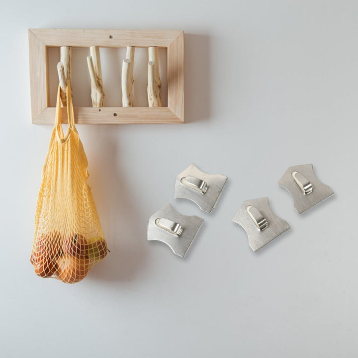 Self-Adhesive Stainless Hooks – Waterproof for Robes, Coats & Towels Your Brand