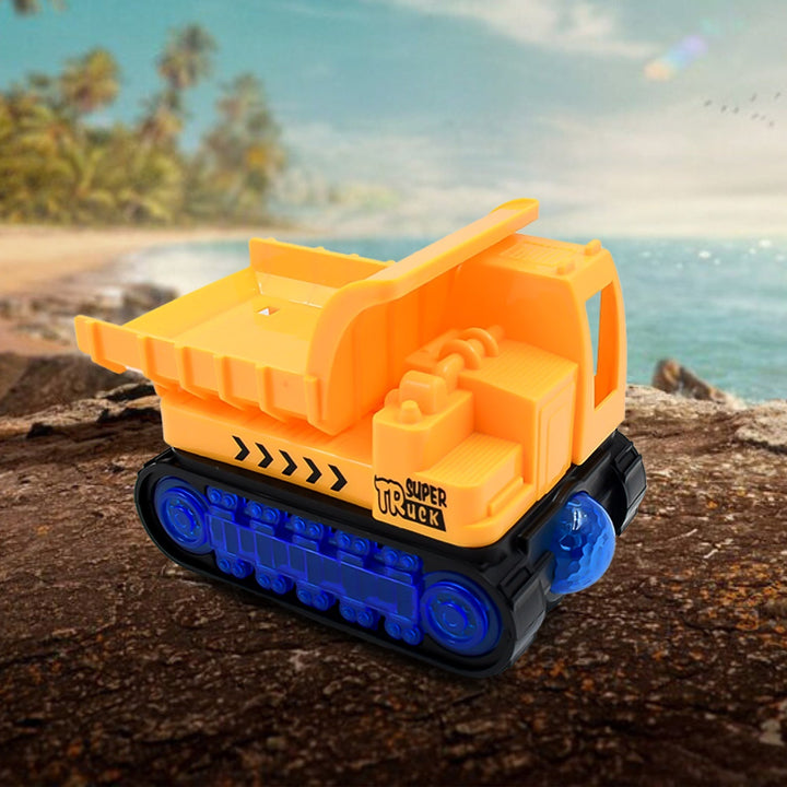 Engineering Vehicle Toys for Kids - Self-Driving Super Dump Truck Toy | Self-Driving Trucks, Engineering truck Electric Vehicle Toys boys birthday gift toys (1 Pc) Your Brand