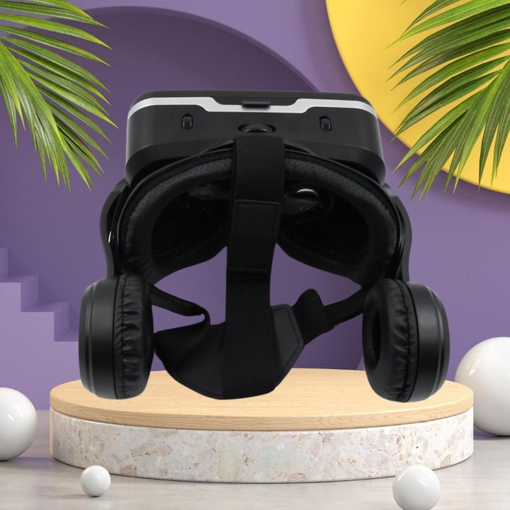 3D / HD VR Glasses Virtual Reality Goggles Headset for iOS for Android Smartphone VR Goggles-For 3D VR Movies Video Games with Headphones (1 Pc) Your Brand