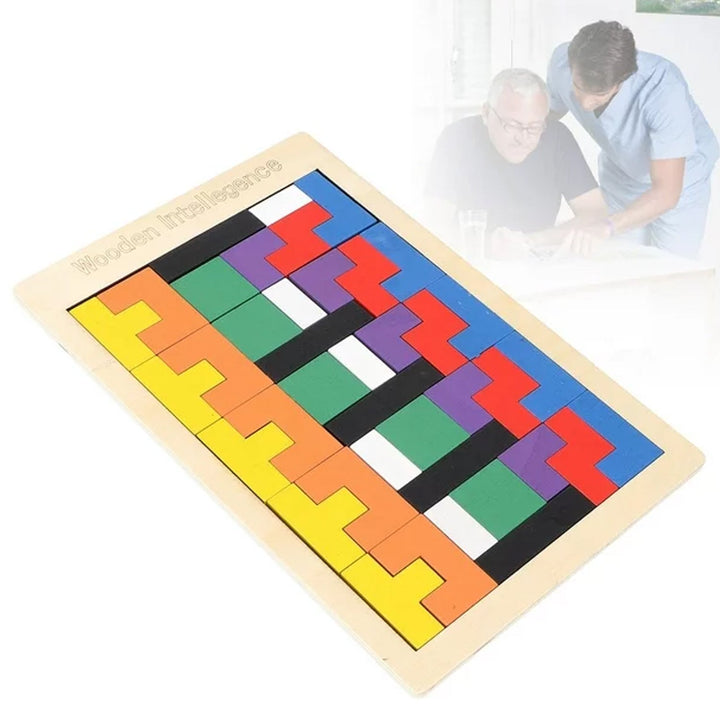 Wooden Blocks Puzzle Children's Educational Toys Your Brand