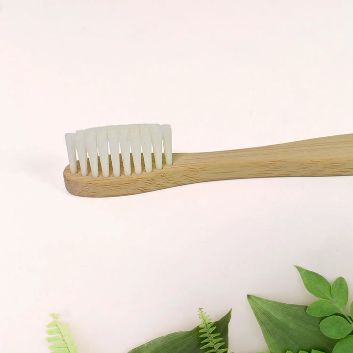 Wooden / Bamboo Brush Toothbrush Ultra Soft Bristles (1 Pc) - TezCart
