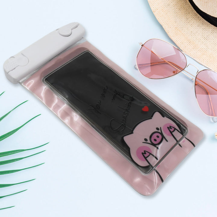 Waterproof Pouch Lock Mobile Cover Underwater Mobile Case For All Type Mobile Phone (1 Pc) Your Brand