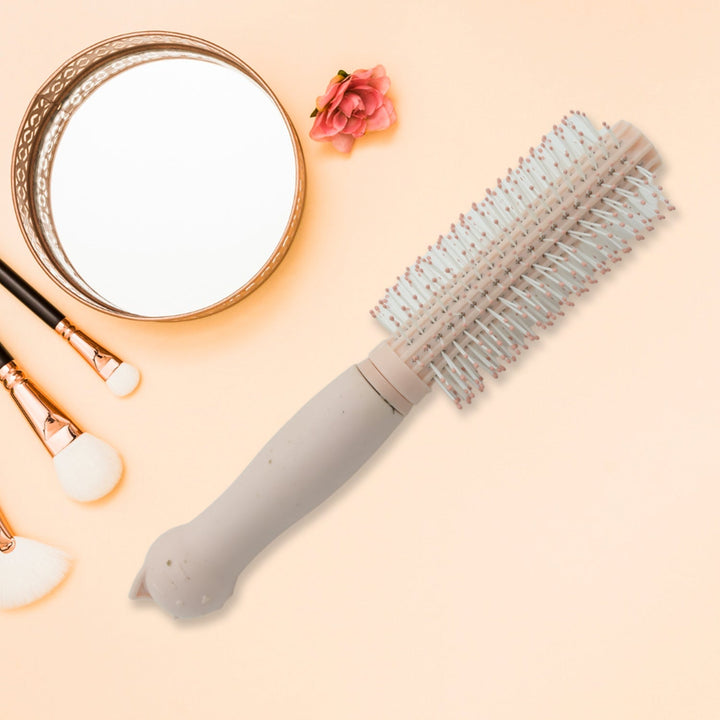 Massage Comb, Air Cushion Massage Hair Brush Ergonomic Matt Disappointment for Straight Curly Hair Cushion Curly Hair Comb for All Hair Types, Home Salon DIY Hairdressing Tool  (1 Pc) Your Brand